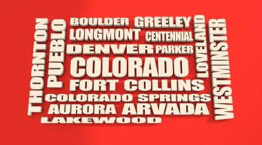 Colorado devlet şehirler listesi 