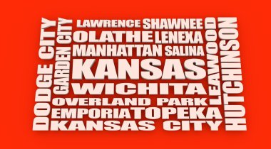 Kansas Eyalet şehirler listesi 