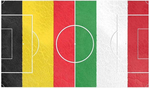 Belgium vs Italy europe football championship 2016 — Stock Photo, Image