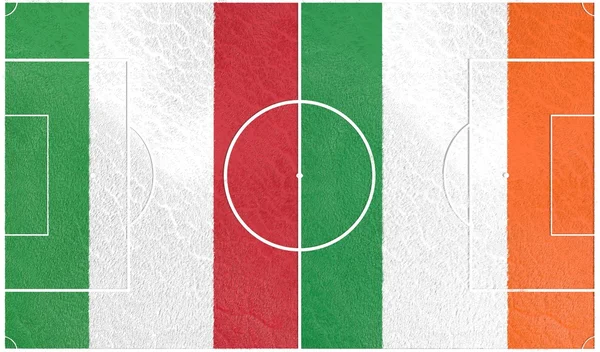 Italia vs Irlanda Campeonato de Europa de fútbol 2016 — Foto de Stock