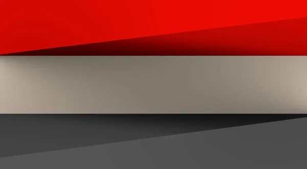 Yemen flag design concept — Stock Photo, Image