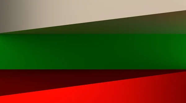 Bulgarije vlag ontwerp — Stockfoto