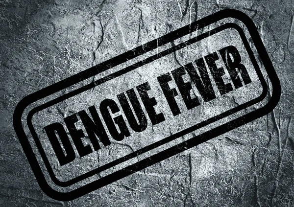 Sello con texto de dengue sobre fondo grunge — Foto de Stock