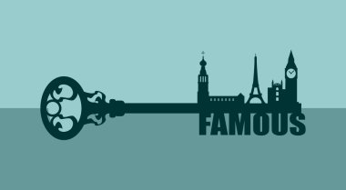 Avrupa, anahtarın parçası olarak ünlü dönüm noktası çeşitlilik anıtlar.  