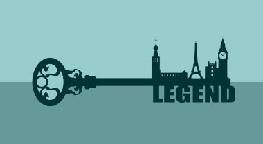 Avrupa, anahtarın parçası olarak ünlü dönüm noktası çeşitlilik anıtlar.  