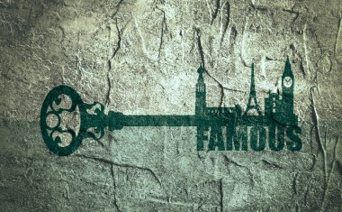 Avrupa, anahtarın parçası olarak ünlü dönüm noktası çeşitlilik anıtlar.  