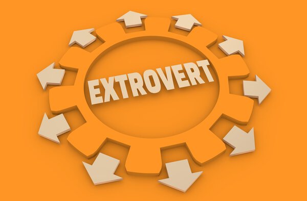 Экстраверт. Психологическая метафора
