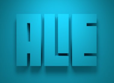 İçki alkol içecek. Ale kelime yazı