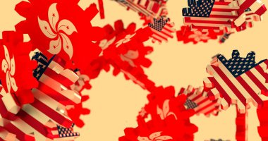 Politik ve ekonomik ABD ve Hong Kong arasında bir ilişki