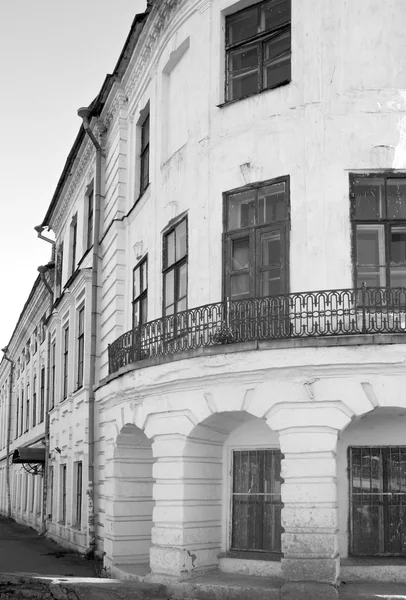 Pohled na staré budovy v Rusku — Stock fotografie