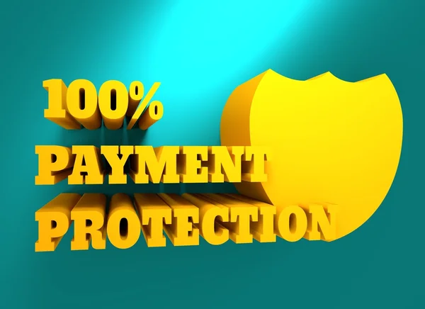 Buyer protection. Internet payments security — Stock Photo, Image