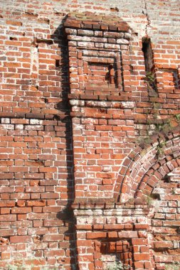 Vologda, Rusya Spaso Prilutsky manastırda bir duvar parçası
