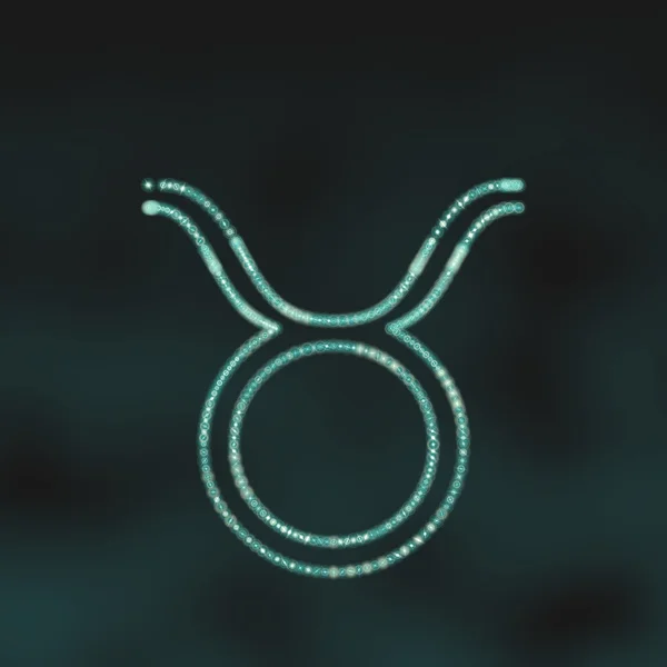 Astrologia symbol taurus — Zdjęcie stockowe