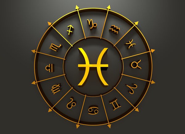 Astrology symbol pisces