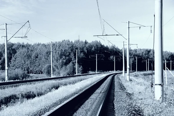 Lengte van het spoor — Stockfoto