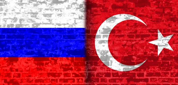 Relazioni politiche, Russia e Turchia — Foto Stock