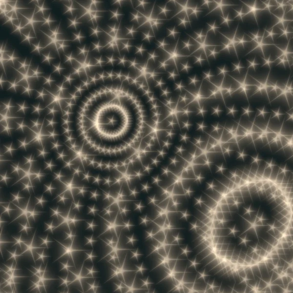 Soyut techno arka plan daireler saçılan parlayan ile.