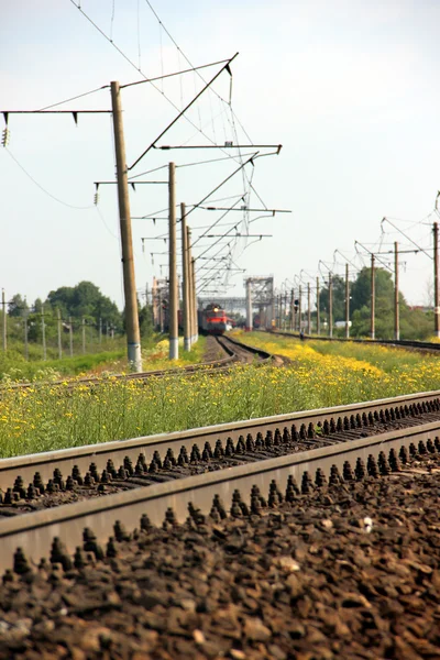 Lengte van het spoor — Stockfoto