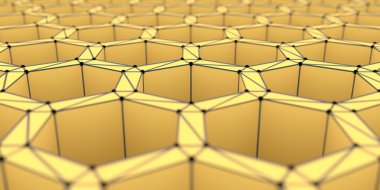 Soyut bal peteği arkaplanı