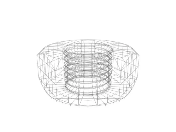 Illustrazione del concetto industriale — Foto Stock