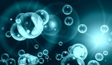 Büyük mavi baloncuk grubu.