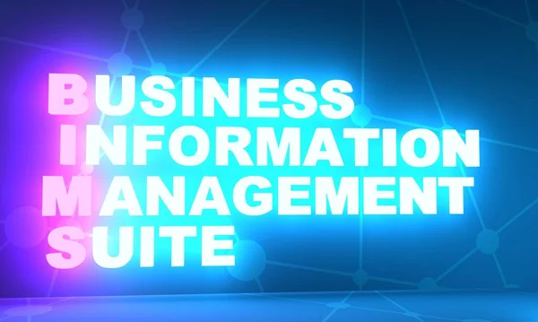 Business Information Management Suite — Stockfoto