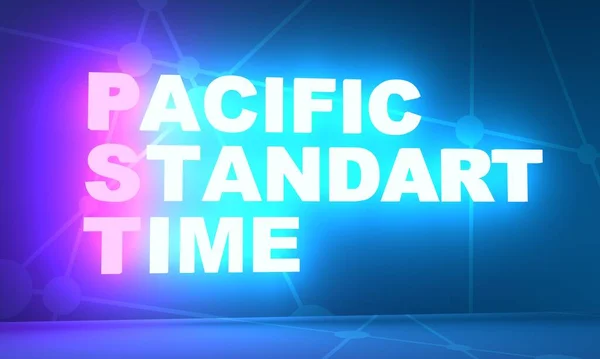 Waktu Standar Pasifik — Stok Foto