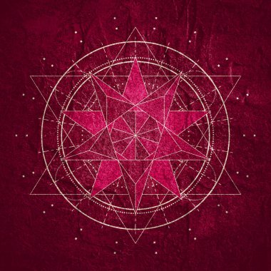 Gizemli okült sembolü.