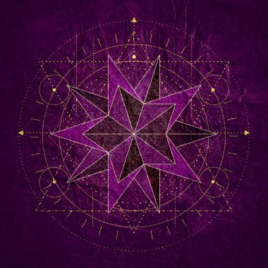 Gizemli okült sembolü.
