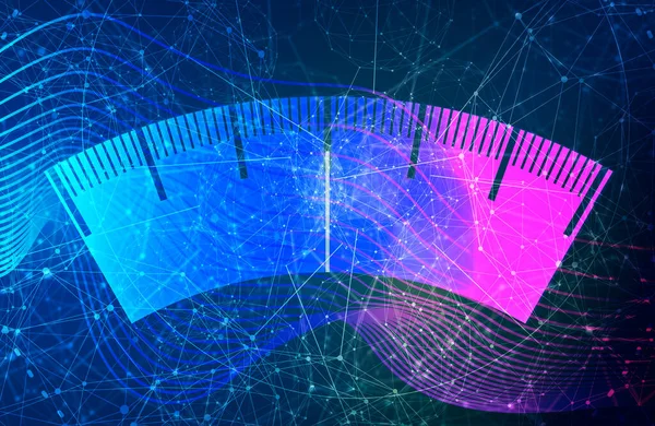 Concepto de dispositivo de medición — Foto de Stock