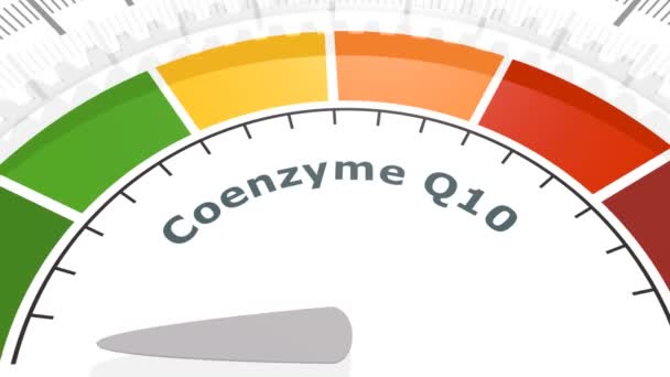 Coenzyme Q10 measuring process — Stock Video