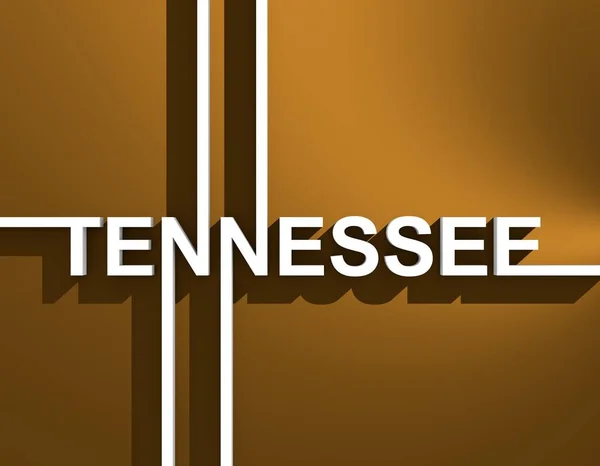 Naam Tennessee. — Stockfoto