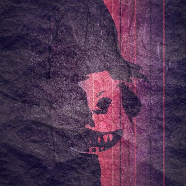 Şeytan ya da canavar çığlık atıyor.