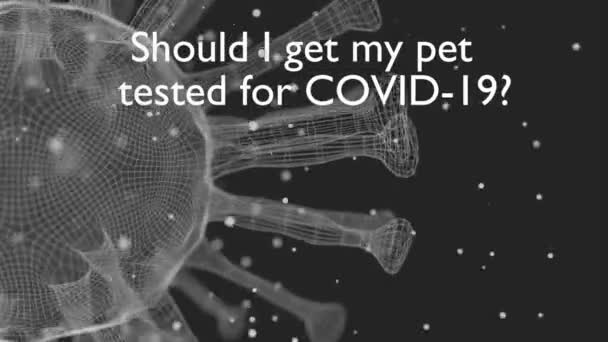 Covid 19 theme text — 비디오