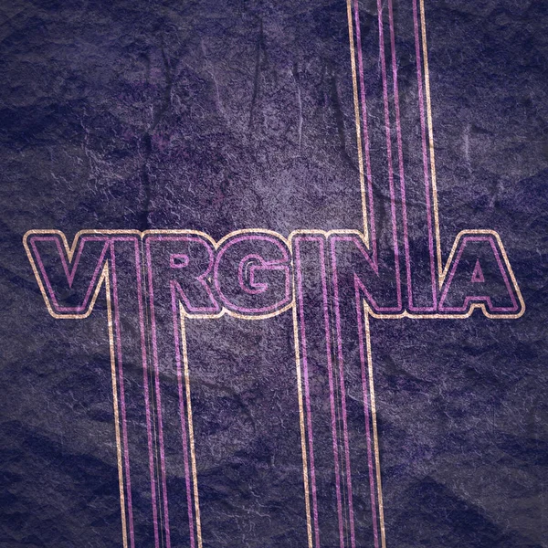 Naam staat Virginia. — Stockfoto