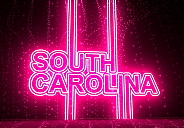 South Carolina state name. — Stock Photo, Image