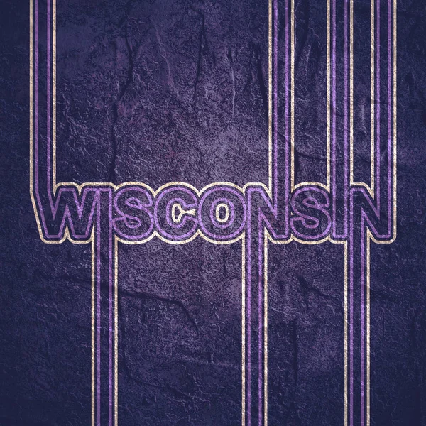 Nom d'État du Wisconsin. — Photo