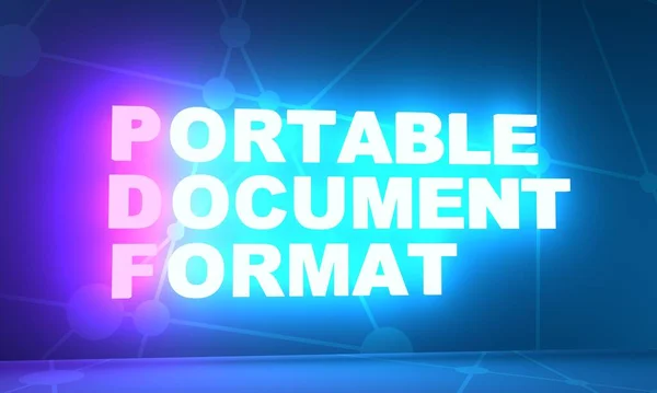 Format Dokumen Portabel — Stok Foto