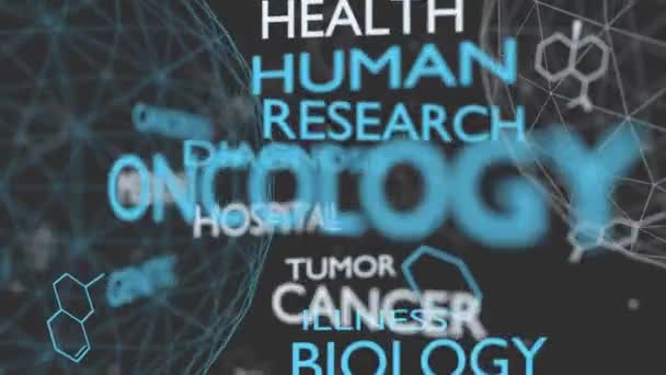 Oncologie tags nuage — Video