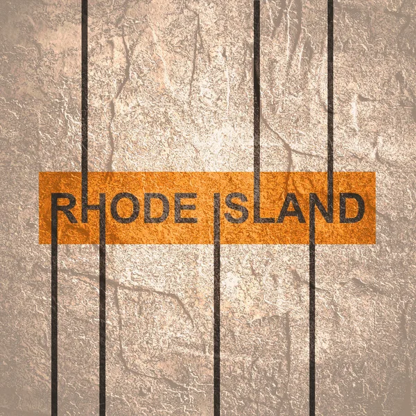 Rhode Island nom de l'État. — Photo