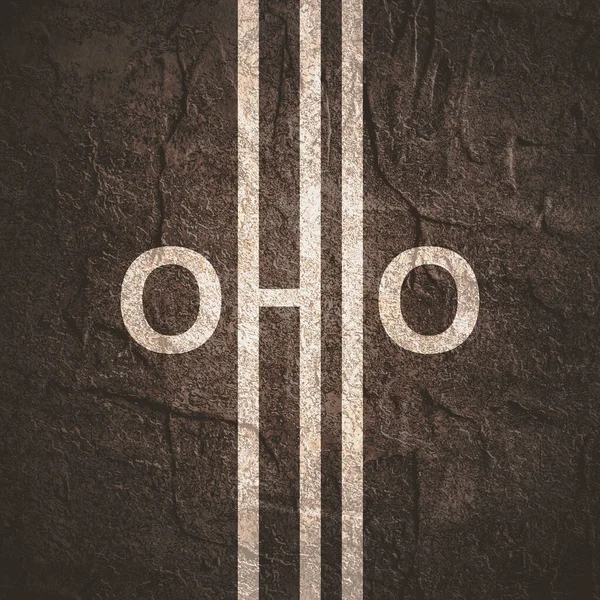 Nombre del estado de Ohio. — Foto de Stock