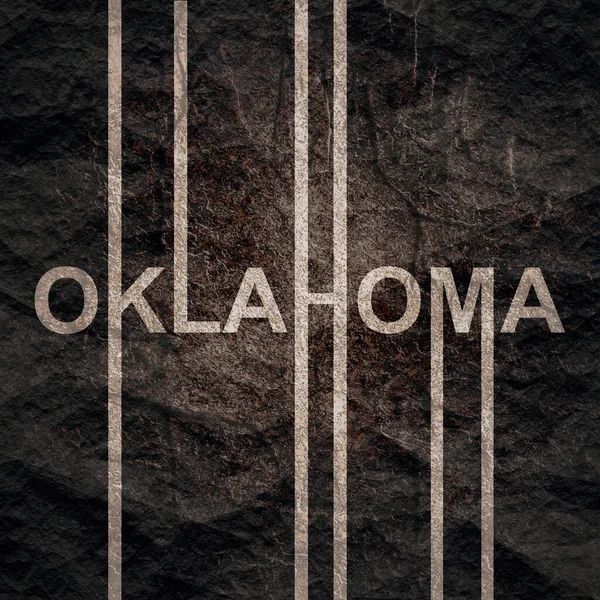 Oklahoma nom de l'État. — Photo