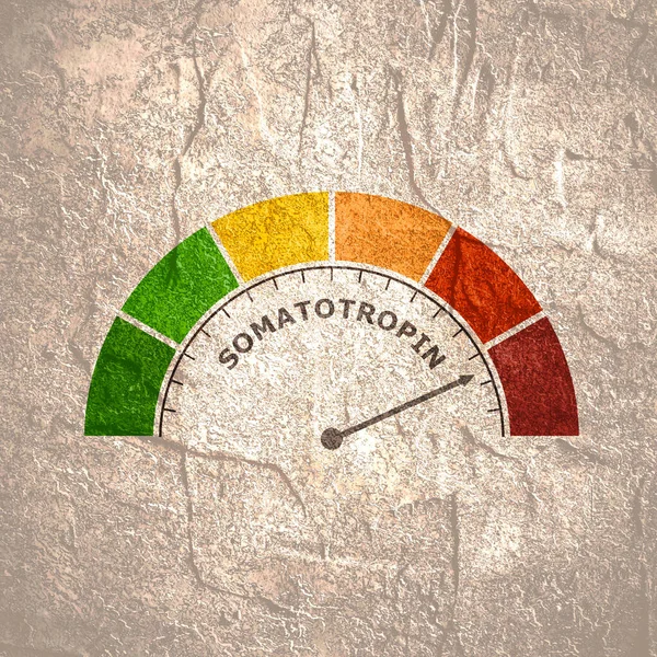 Humant tillväxthormon — Stockfoto