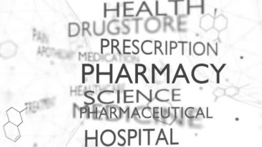 Eczane etiketleri bulut