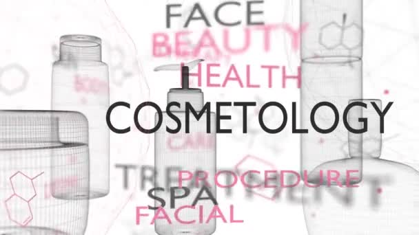 卫生和化妆品学 — 图库视频影像