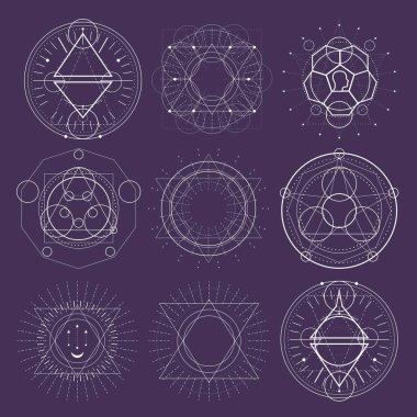 Gizemli okült sembolü.