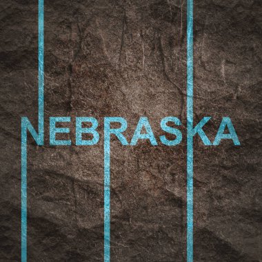 Nebraska devlet adı.