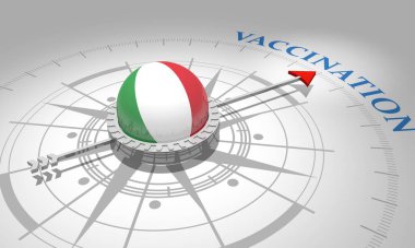 Tıp, bilim ve farmasötik 3D konsept çizimi