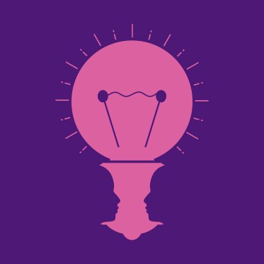 İş konsepti çizimi. İnsan iletişiminin başarısı