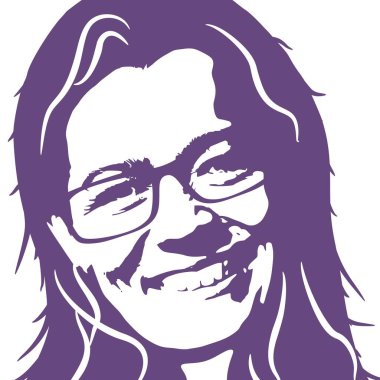 Kadın kafasının silueti. Güzellik ve moda